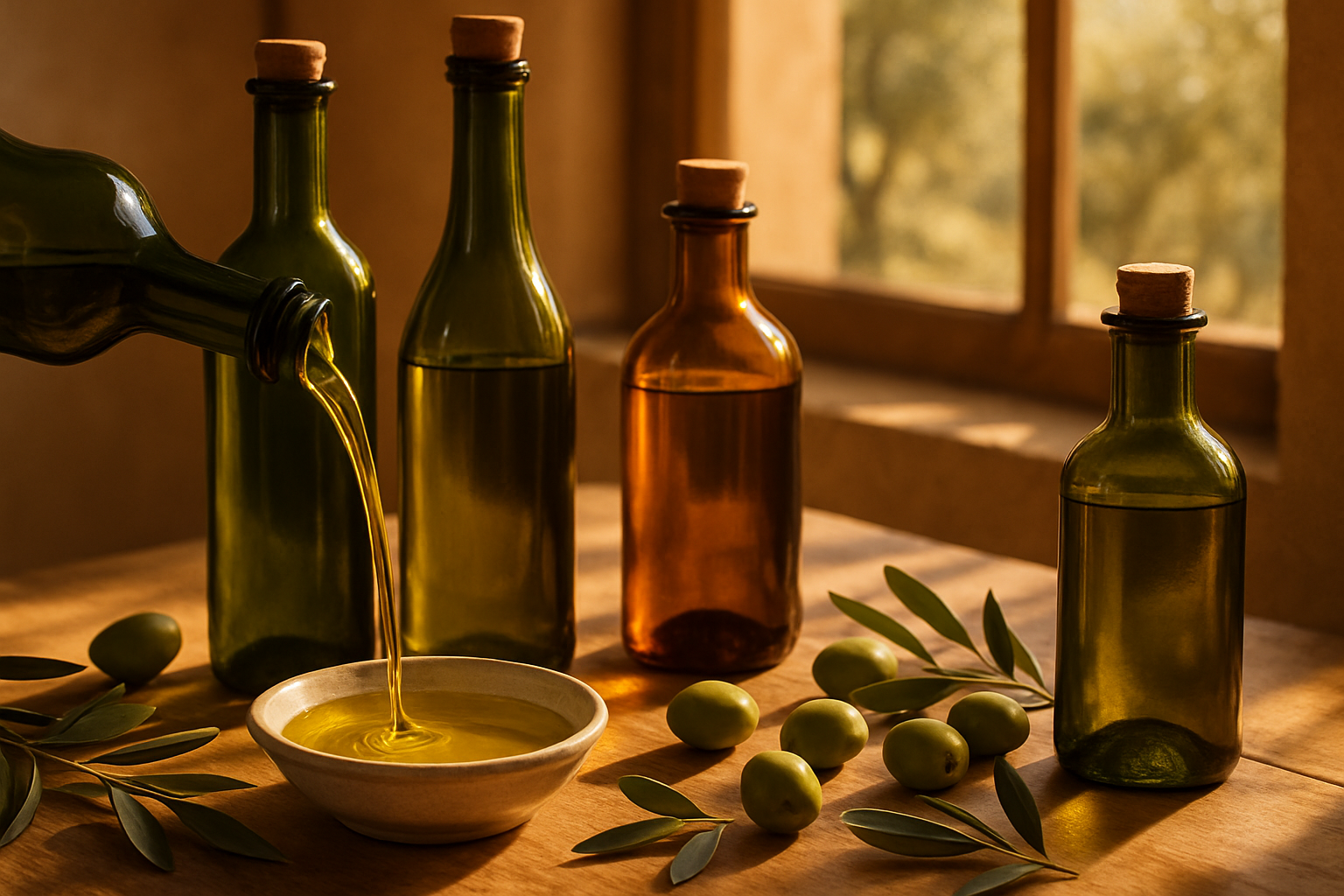 Huiles d'olive fines d'Espagne